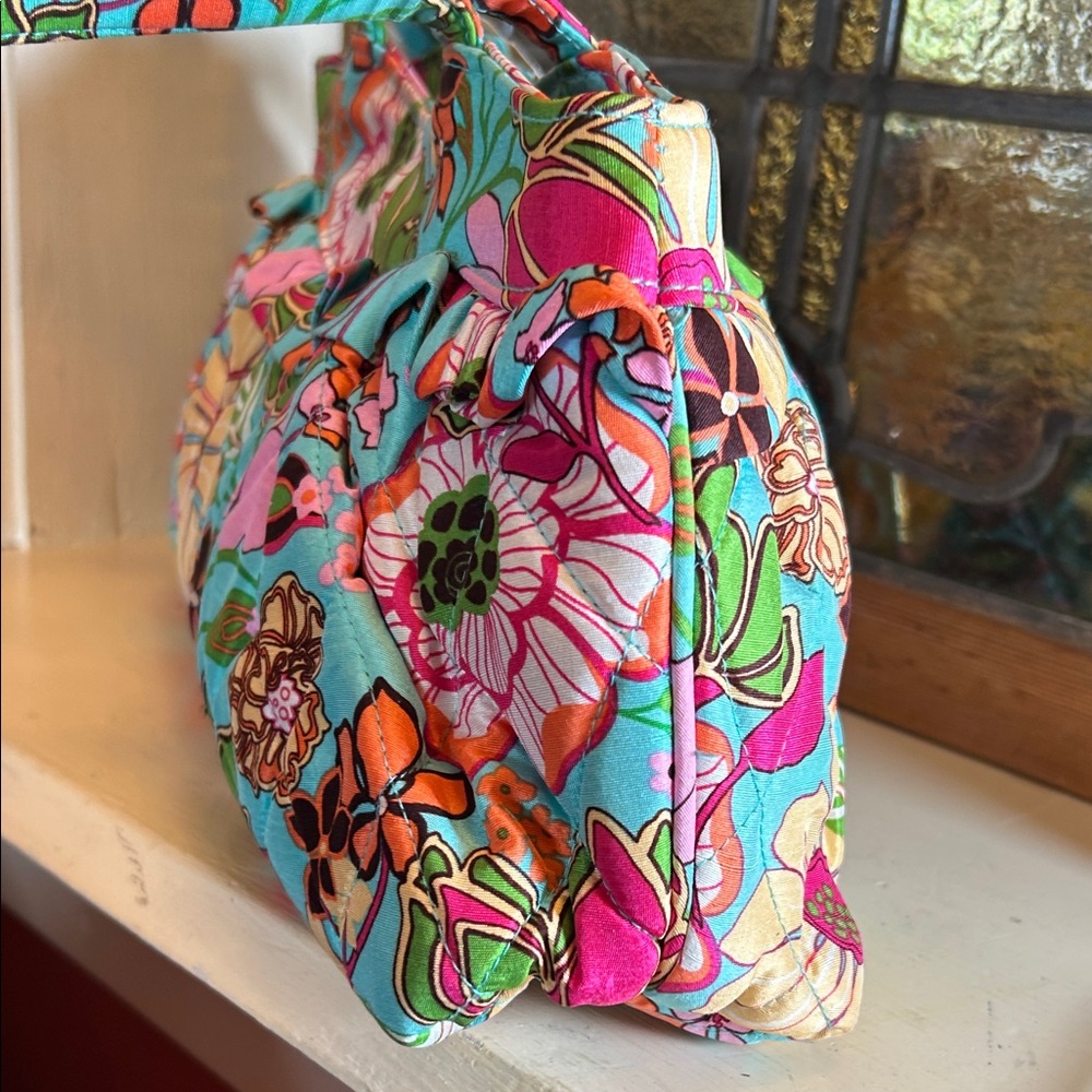 Vera Bradley Multicolor Floral Shoulder Bag - Picture 6 of 8